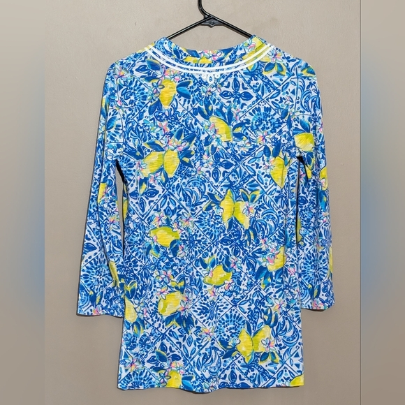 Lily Pulitzer Kaia Knit Tunic, Size:XS, Blue - Picture 7 of 7